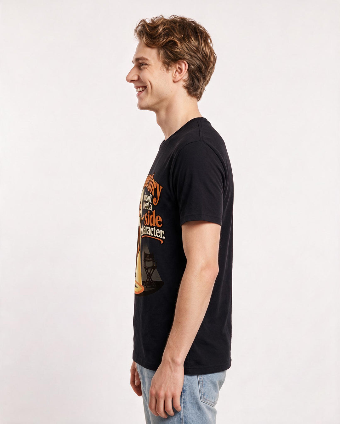 Pride Black T-Shirt for Men – Everyday Expression Graphic Tee product image 2