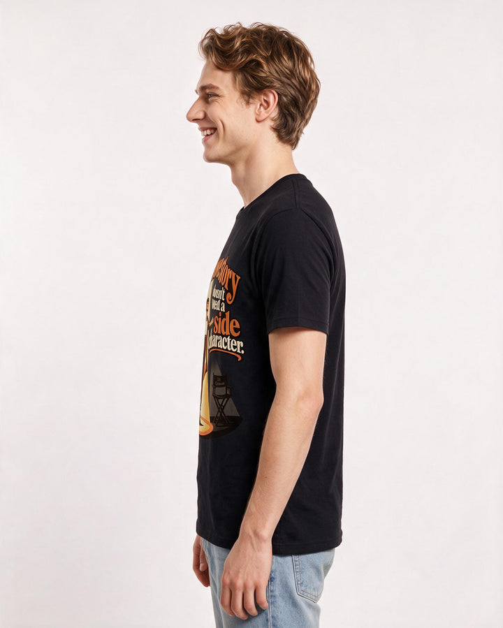 Pride Black T-Shirt for Men – Everyday Expression Graphic Tee product image 2