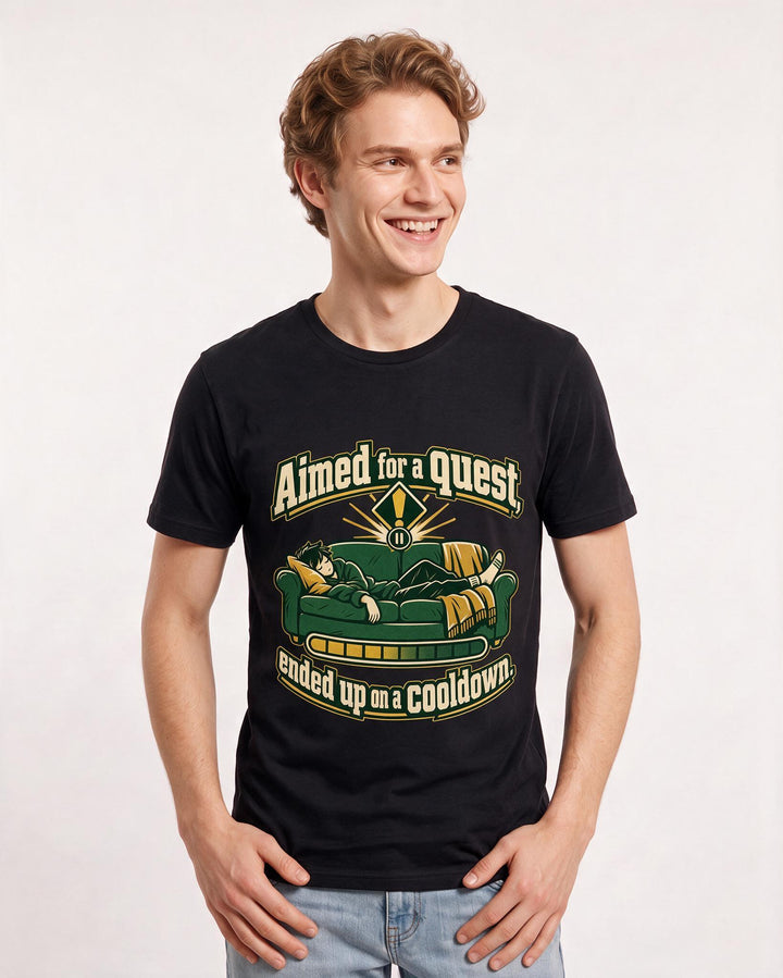 Gaming Black T-Shirt for Men – Game Night Graphic Tee product image 1