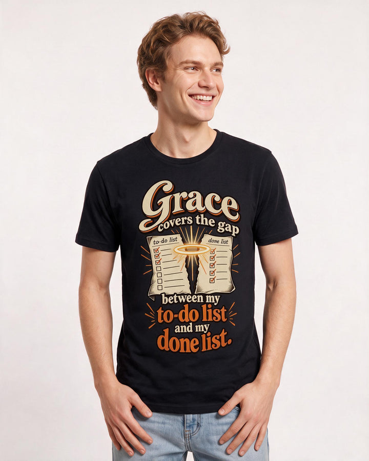 Christian Faith Black T-Shirt for Men – Everyday Expression Graphic Tee product image 1