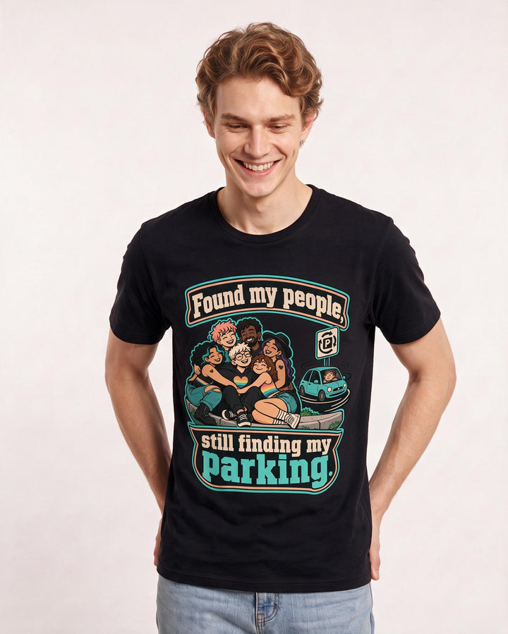Pride Black T-Shirt for Men – Everyday Expression Graphic Tee product image 1