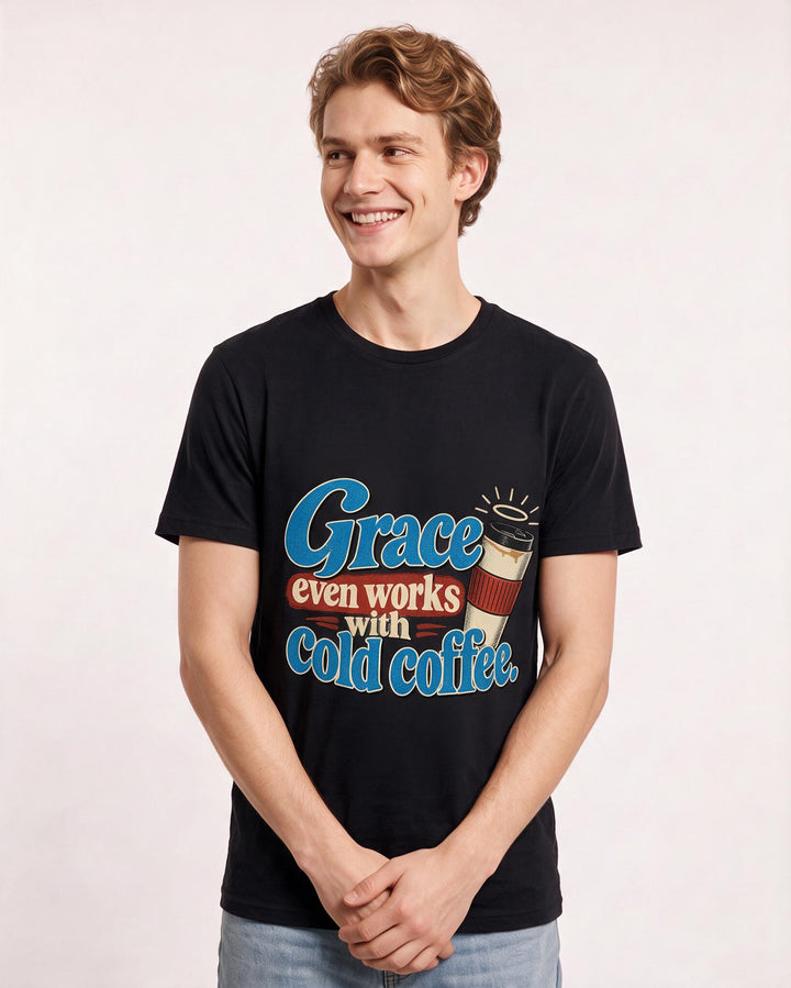 Christian Faith Black T-Shirt for Men – Everyday Expression Graphic Tee product image 1