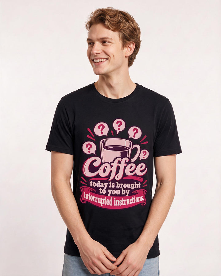 Teacher Black T-Shirt for Men – Everyday Expression Graphic Tee product image 1