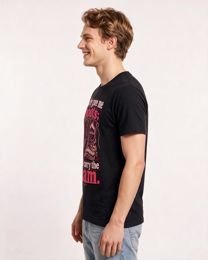 Veteran Black T-Shirt for Men – Everyday Expression Graphic Tee product image 2