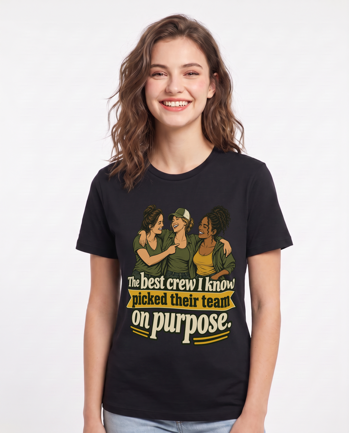 Veteran Black T-Shirt for Women – Everyday Expression Graphic Tee product image 3
