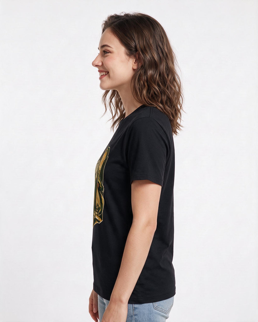 Pride Black T-Shirt for Women – Everyday Expression Graphic Tee product image 2