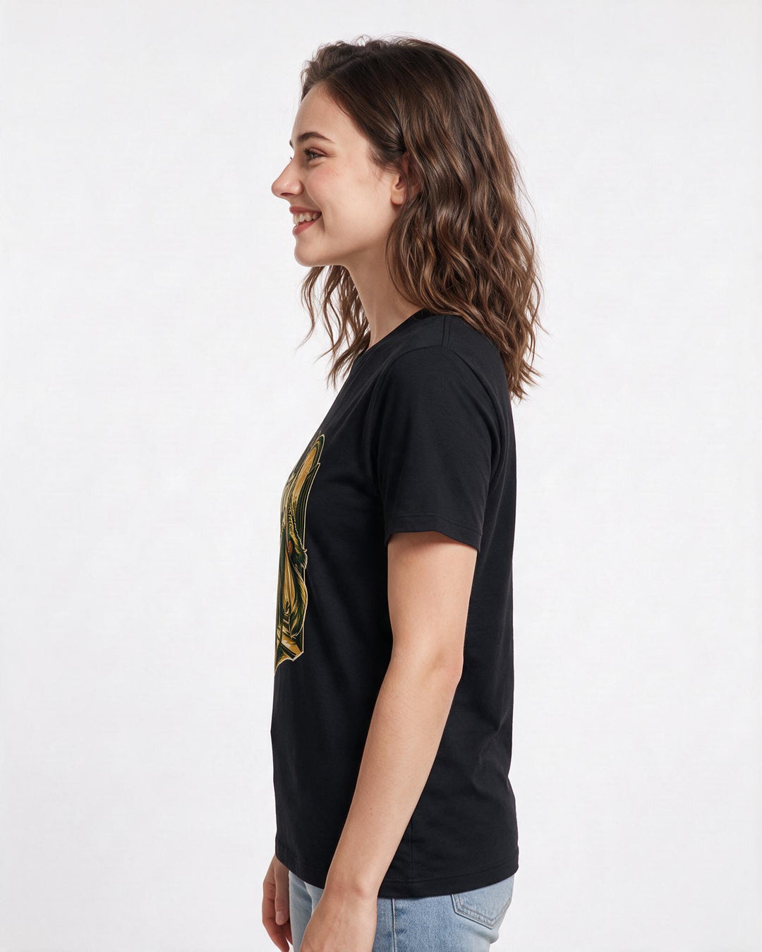Pride Black T-Shirt for Women – Everyday Expression Graphic Tee product image 2