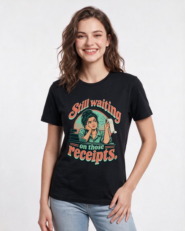 Political Statement Black T-Shirt for Women – Everyday Expression Graphic Tee product image 1
