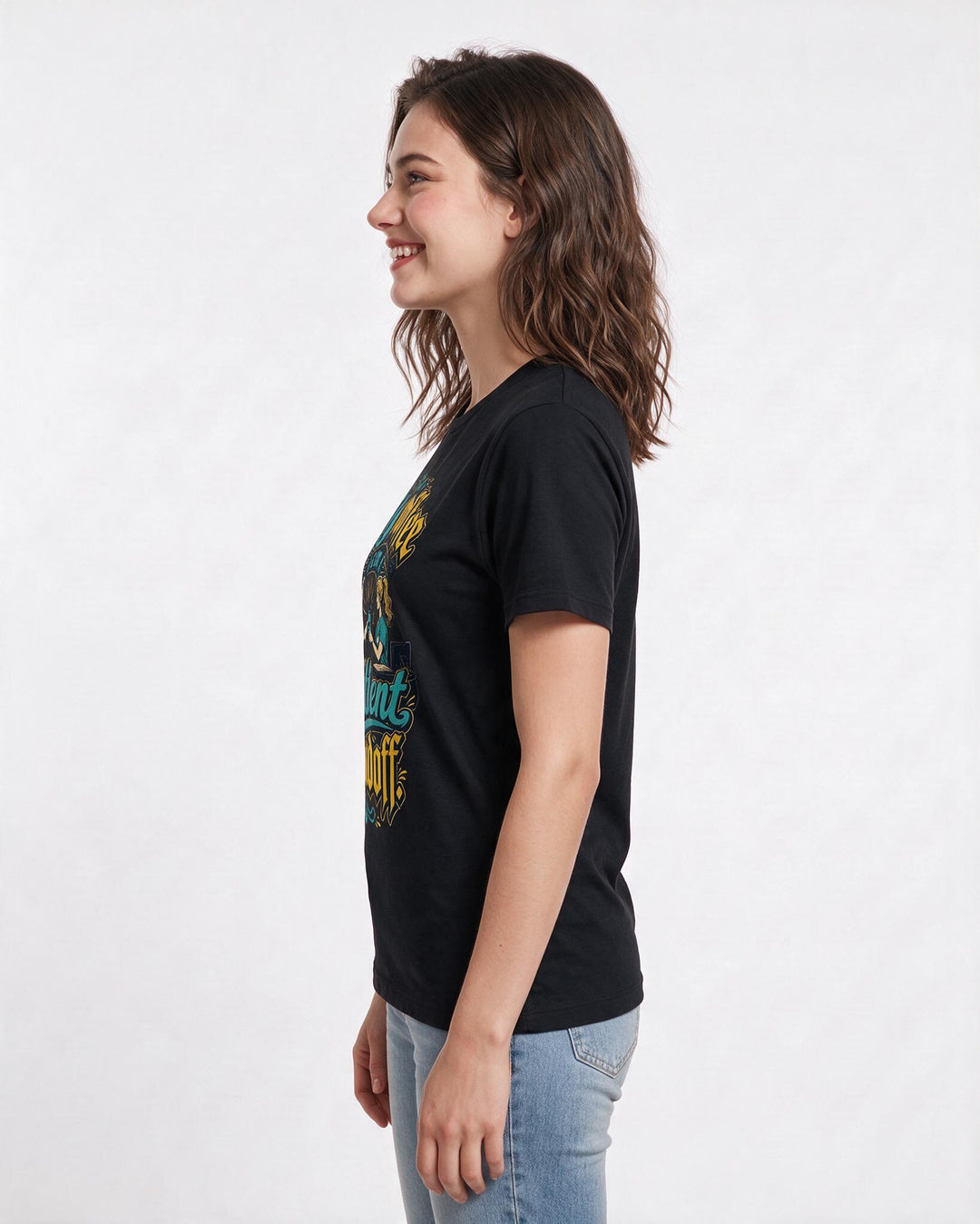 Nurse Black T-Shirt for Women – Nursing Life Graphic Tee product image 2