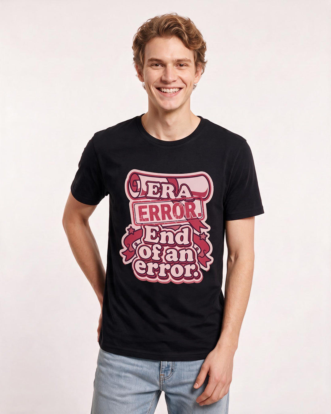 Graduation Black T-Shirt for Men – Everyday Expression Graphic Tee product image 3