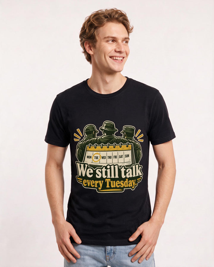 Veteran Black T-Shirt for Men – Everyday Expression Graphic Tee product image 1