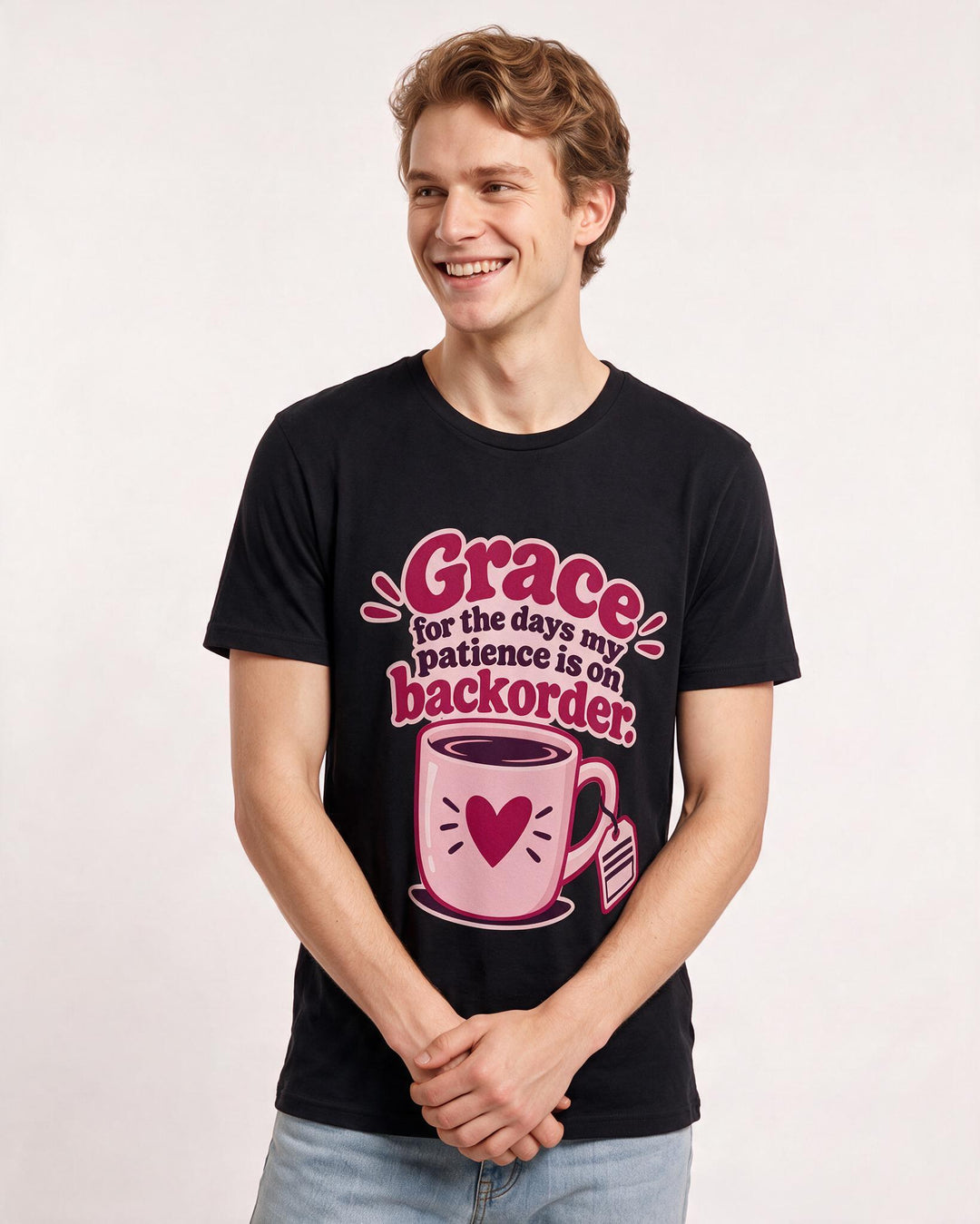 Christian Faith Black T-Shirt for Men – Everyday Expression Graphic Tee product image 1