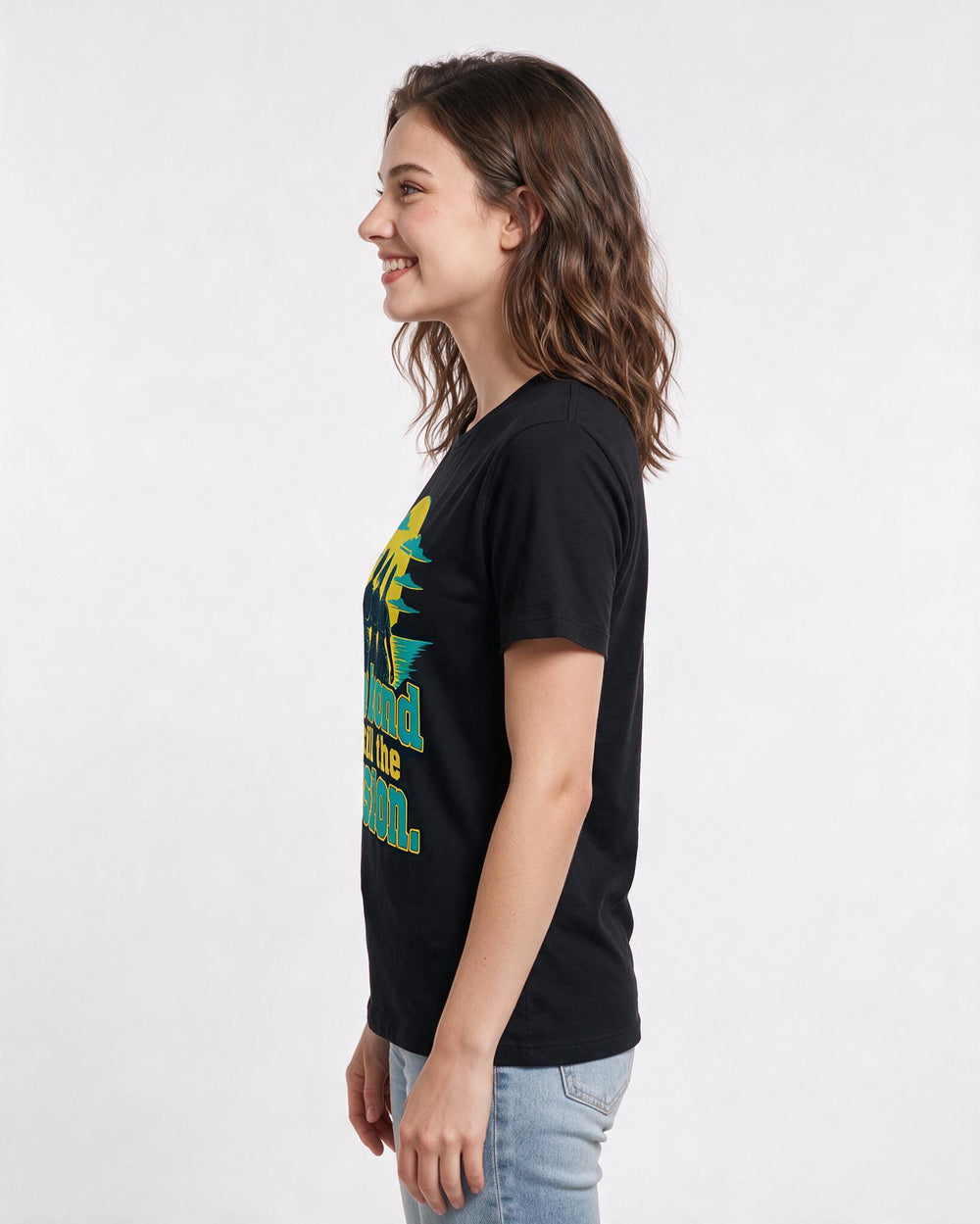 Veteran Black T-Shirt for Women – Everyday Expression Graphic Tee product image 2