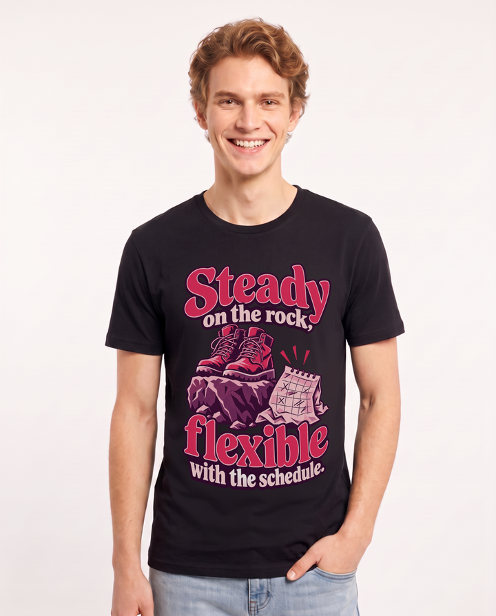 Christian Faith Black T-Shirt for Men – Everyday Expression Graphic Tee product image 3