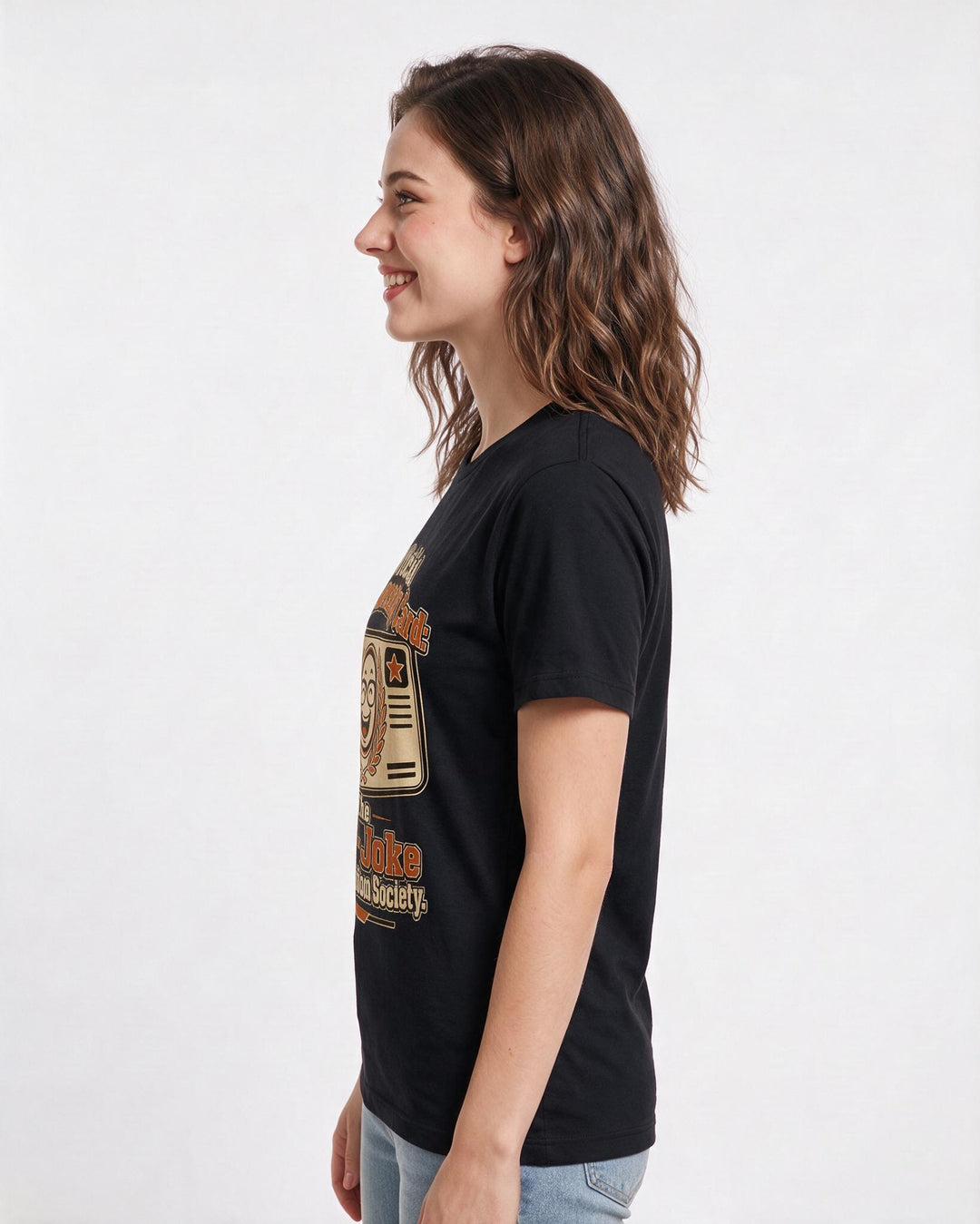 Mom Black T-Shirt for Women – Everyday Expression Graphic Tee product image 2