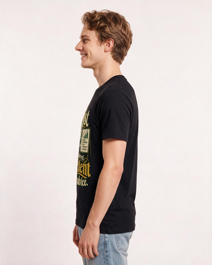 Halloween Black T-Shirt for Men – Halloween Theme Graphic Tee product image 2