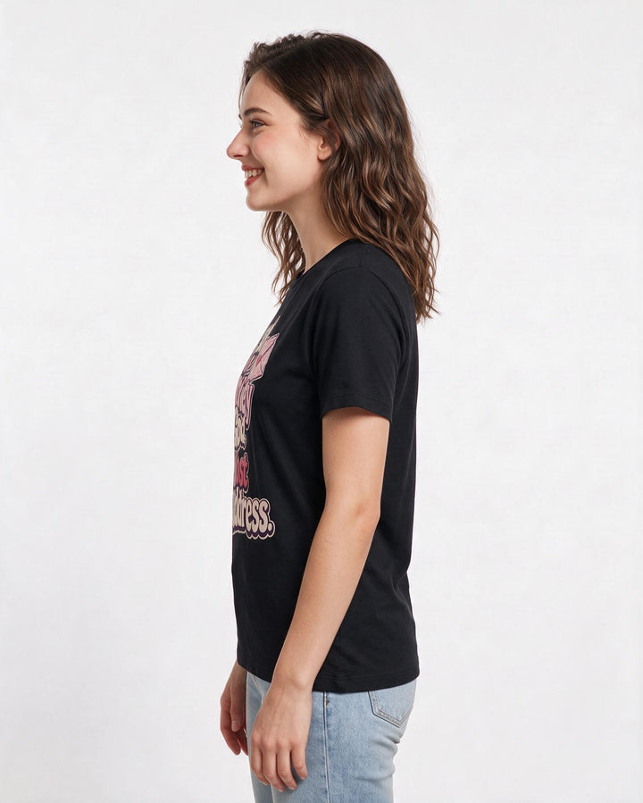Christian Faith Women's Black T-Shirt – s power over life product image 2