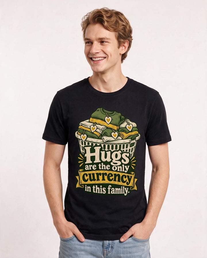 Mom Black T-Shirt for Men – Everyday Expression Graphic Tee product image 1