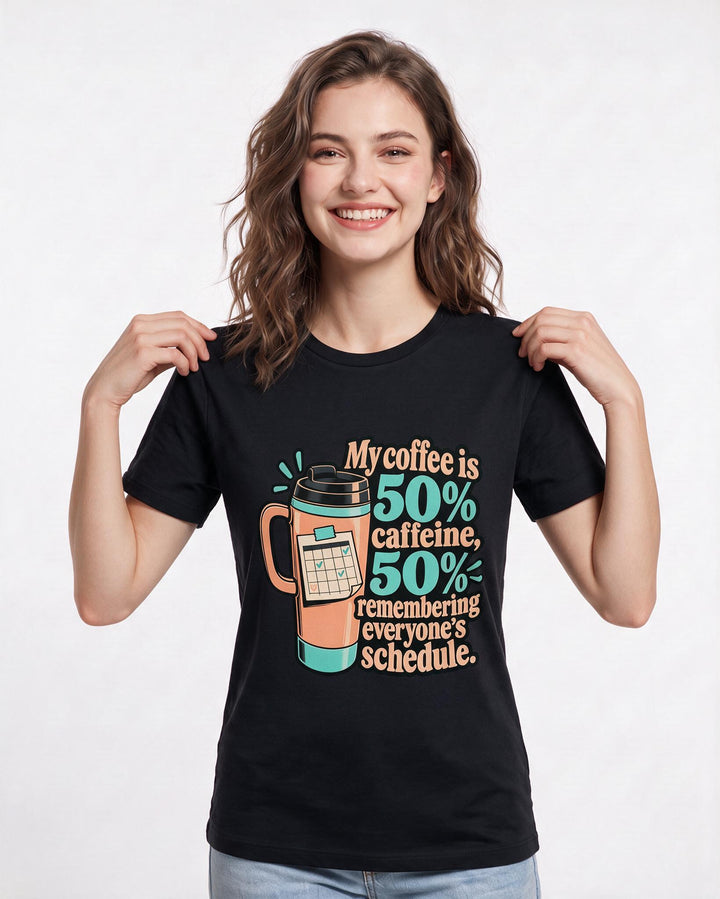 Mom Black T-Shirt for Women – Everyday Expression Graphic Tee product image 1