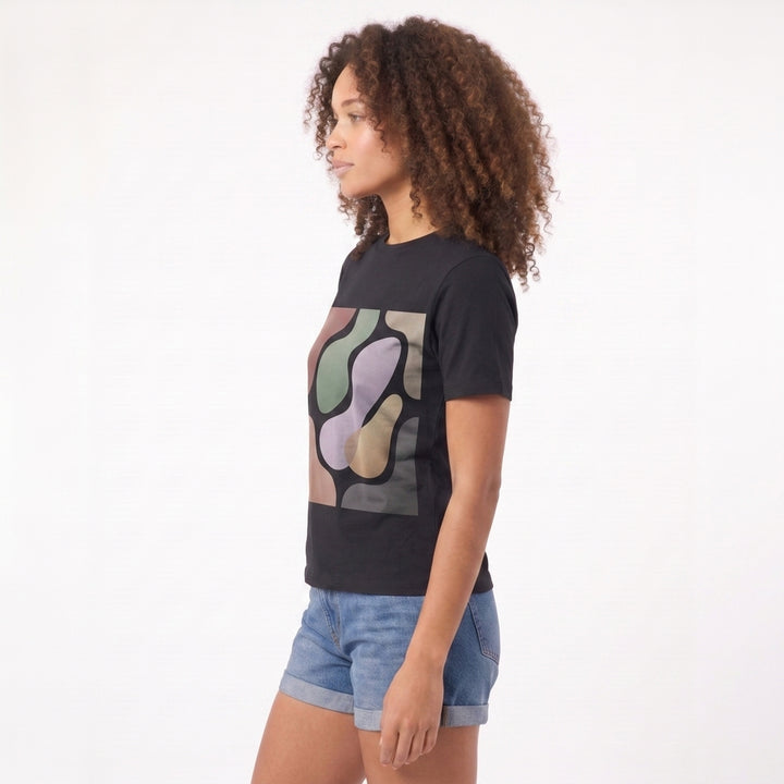 Casual Comfort Black T-Shirt mockup 1