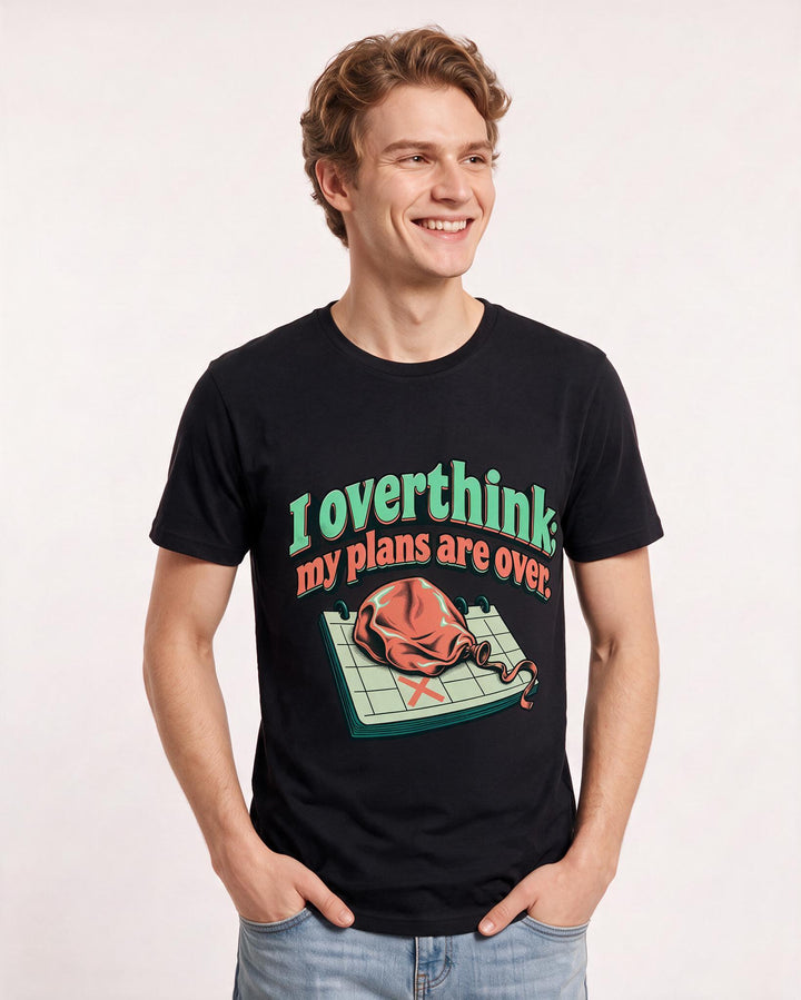 Meme Black T-Shirt for Men – Everyday Expression Graphic Tee product image 1