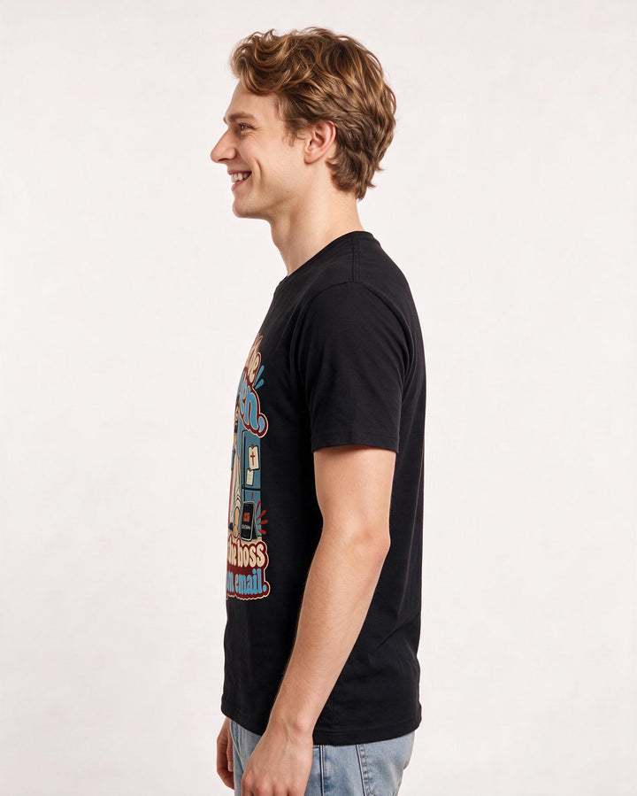 Christian Faith Black T-Shirt for Men – Everyday Expression Graphic Tee product image 2