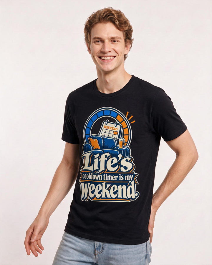 Gaming Black T-Shirt for Men – Game Night Graphic Tee product image 1