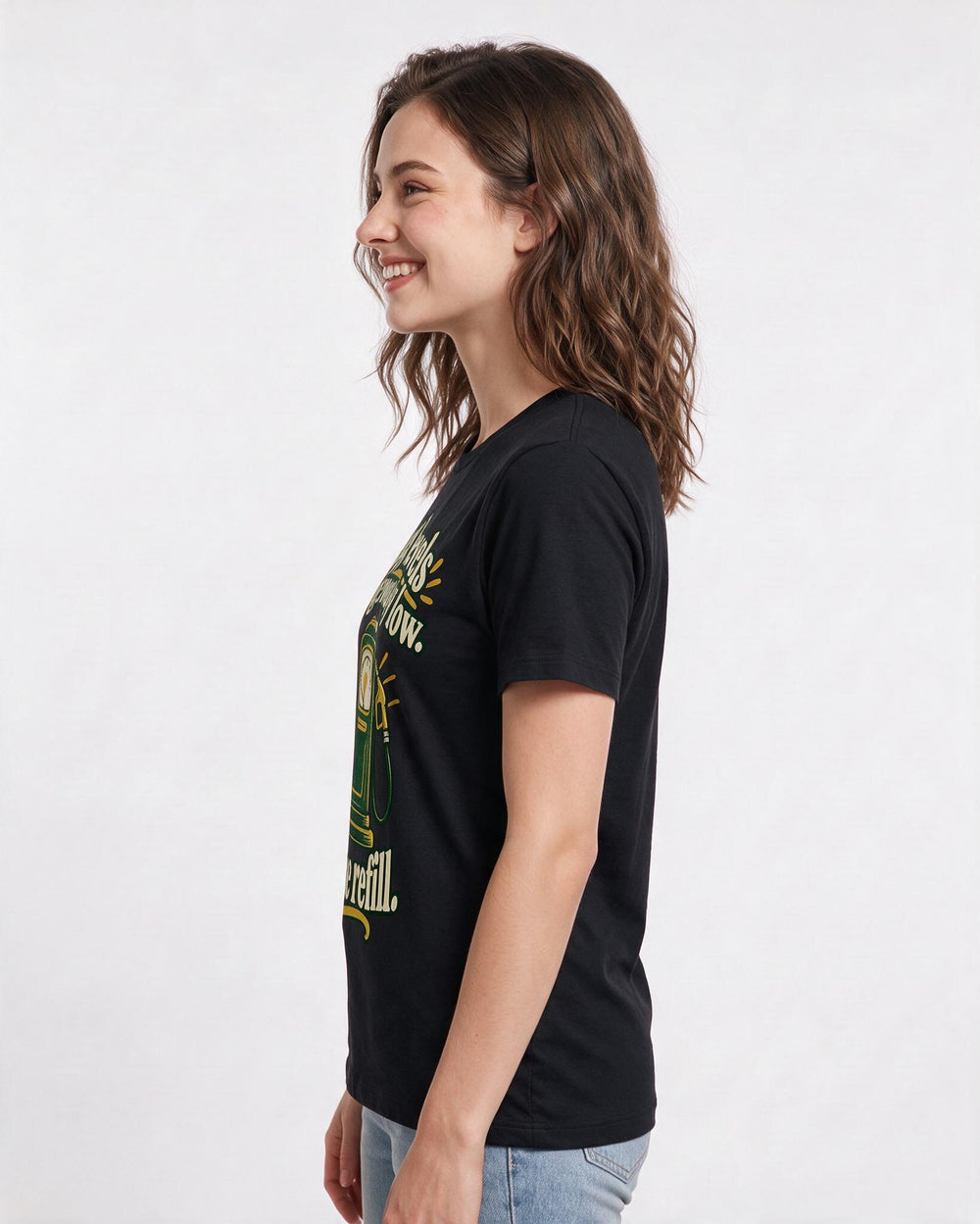 Mom Black T-Shirt for Women – Everyday Expression Graphic Tee product image 2