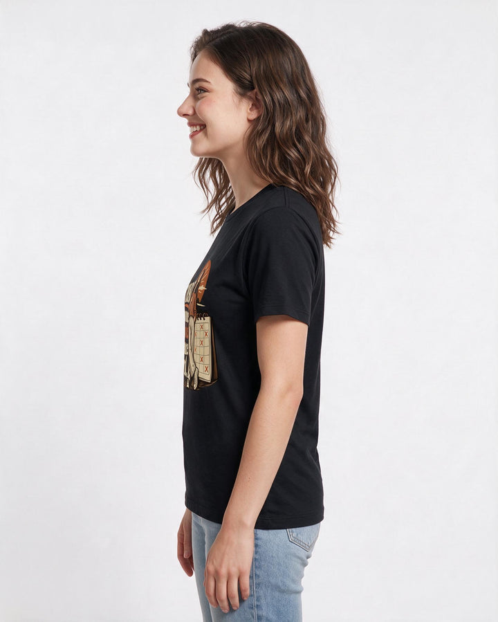Christian Faith Black T-Shirt for Women – Everyday Expression Graphic Tee product image 2
