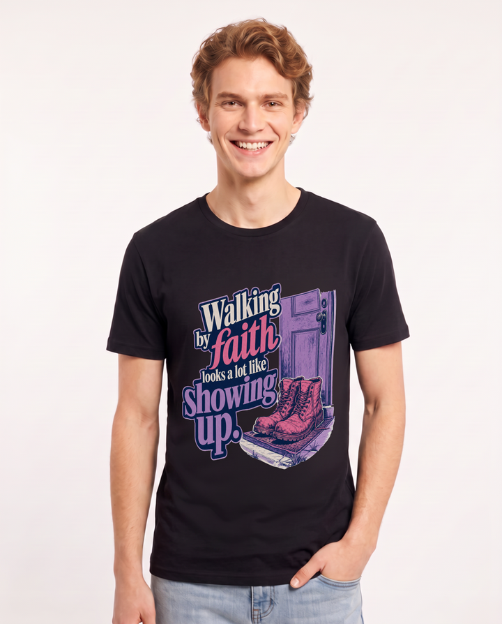Christian Faith Black T-Shirt for Men – Everyday Expression Graphic Tee product image 1
