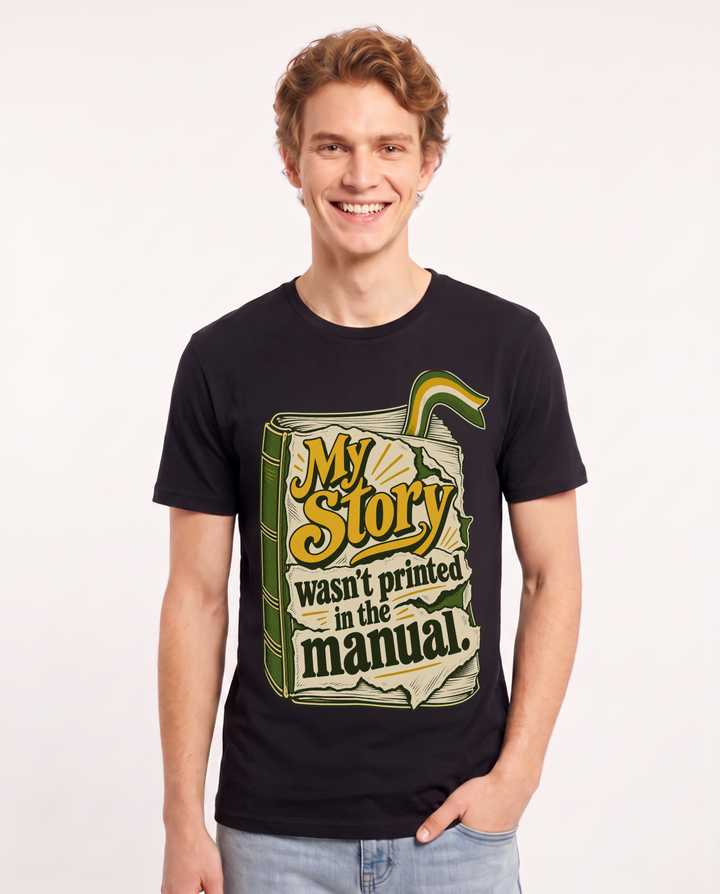 Pride Black T-Shirt for Men – Everyday Expression Graphic Tee product image 3
