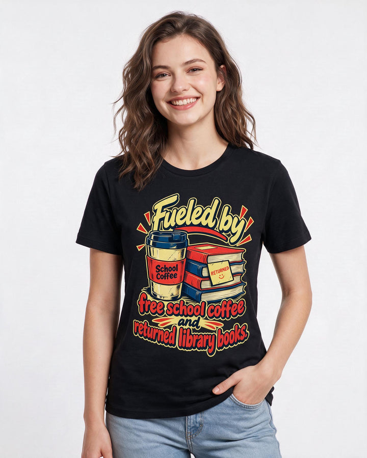 Teacher Black T-Shirt for Women – Everyday Expression Graphic Tee product image 1