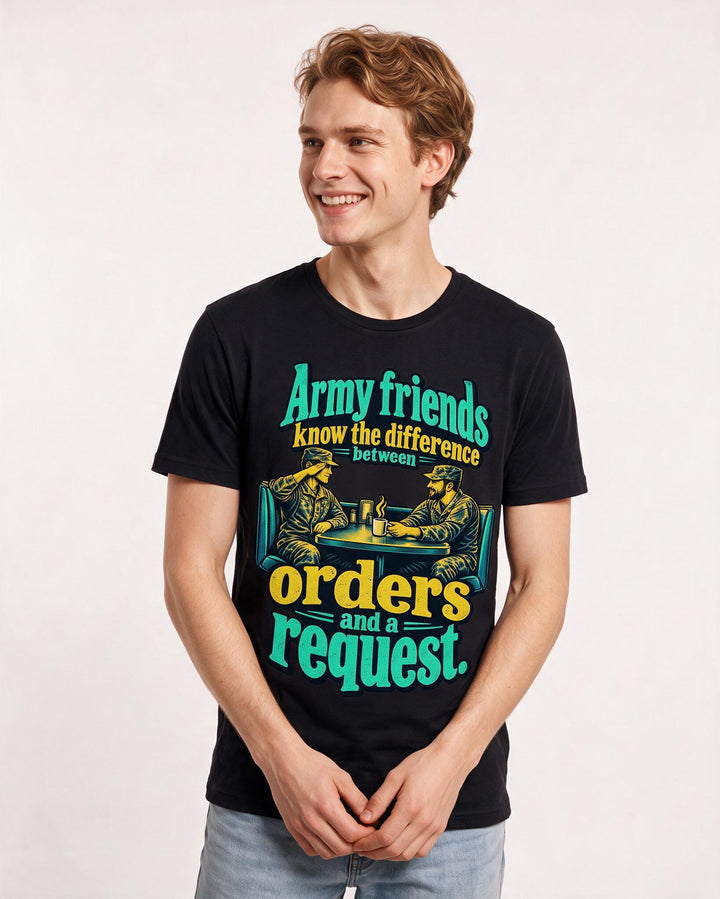 Veteran Black T-Shirt for Men – Everyday Expression Graphic Tee product image 1