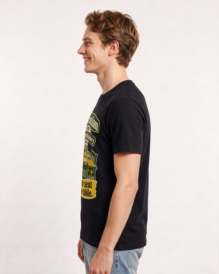 Patriotic Black T-Shirt for Men – Everyday Expression Graphic Tee product image 2