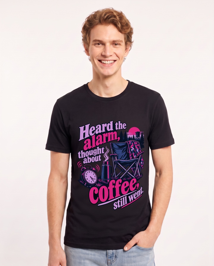Hunting Black T-Shirt for Men – Everyday Expression Graphic Tee product image 3