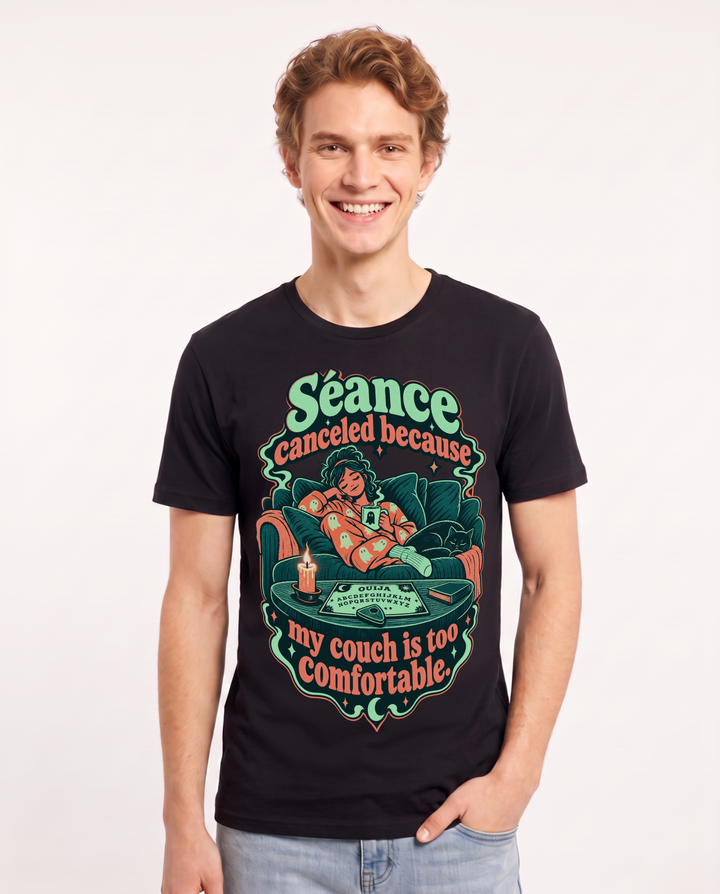 Halloween Black T-Shirt for Men – Halloween Theme Graphic Tee product image 3