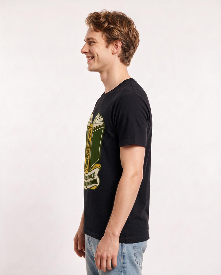 Pride Black T-Shirt for Men – Everyday Expression Graphic Tee product image 2