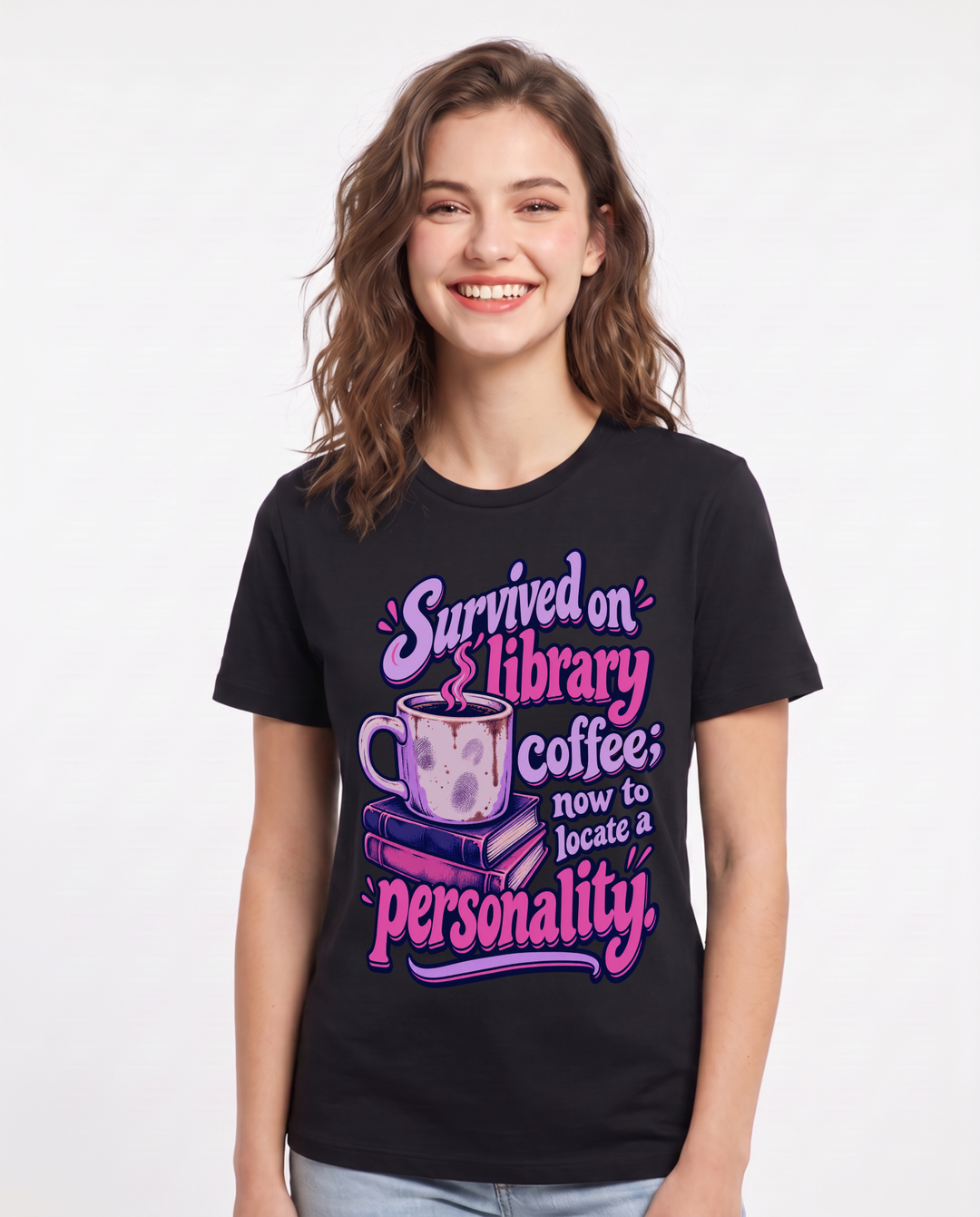 Graduation Black T-Shirt for Women – Everyday Expression Graphic Tee product image 3