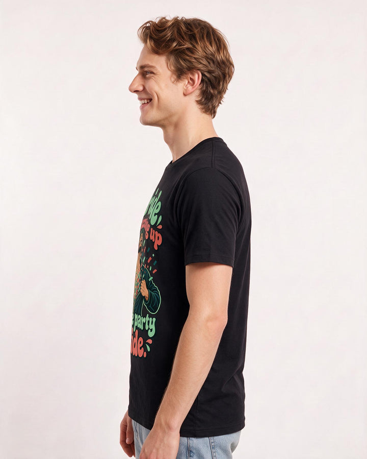Pride Black T-Shirt for Men – Everyday Expression Graphic Tee product image 2
