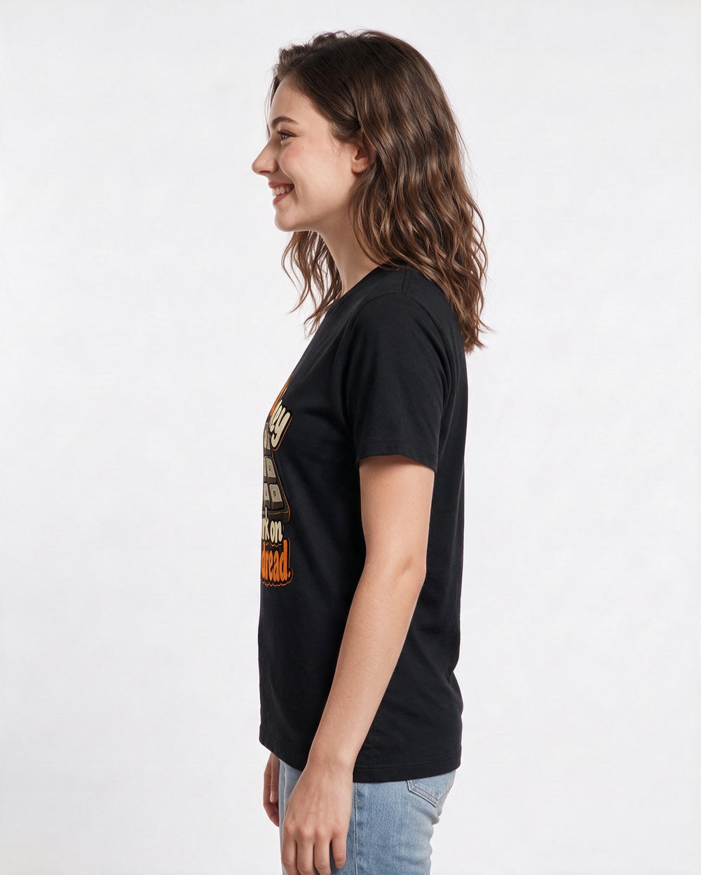 Gaming Black T-Shirt for Women – Game Night Graphic Tee product image 2