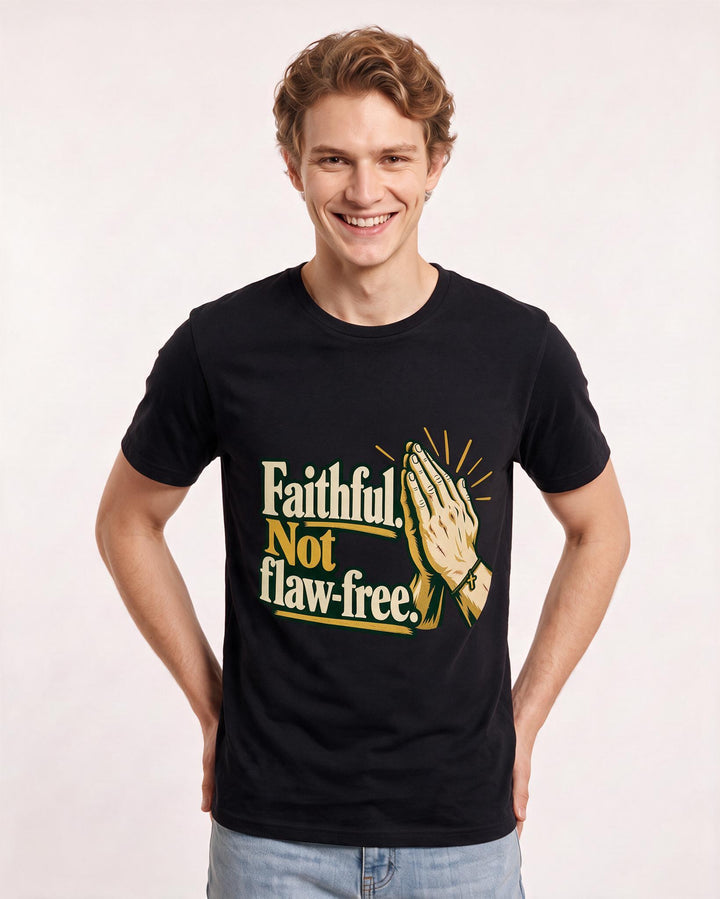 Christian Faith Black T-Shirt for Men – Everyday Expression Graphic Tee product image 1