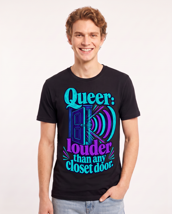 Pride Black T-Shirt for Men – Everyday Expression Graphic Tee product image 3