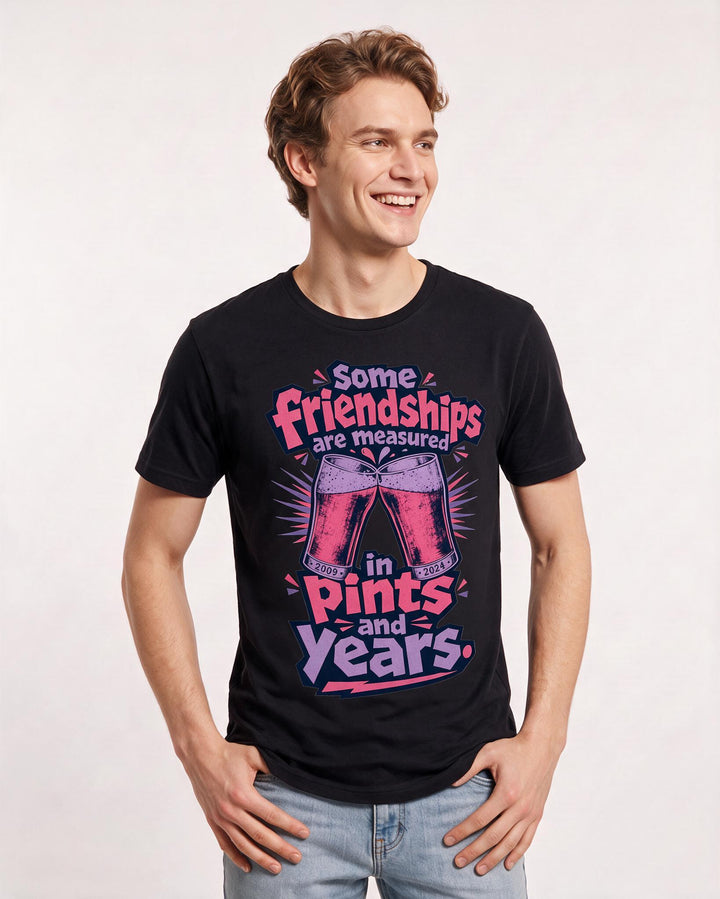Beer Black T-Shirt for Men – Everyday Expression Graphic Tee product image 1