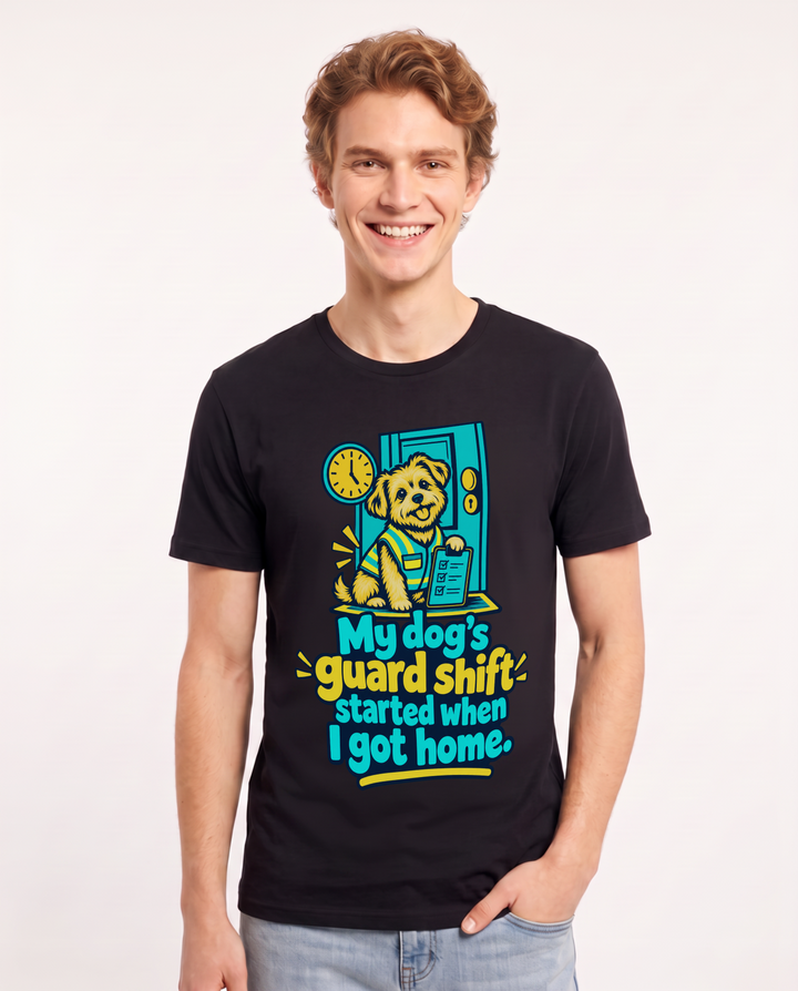Cat Lover Black T-Shirt for Men – Everyday Expression Graphic Tee product image 3