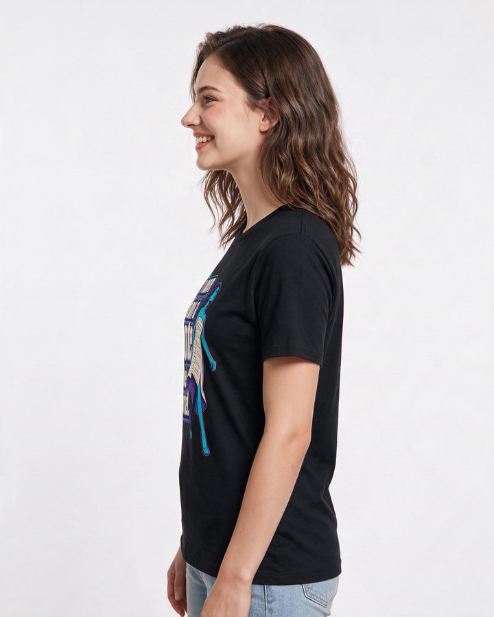 Political Statement Women's Black T-Shirt – I'm more than a vote to be counted. product image 2