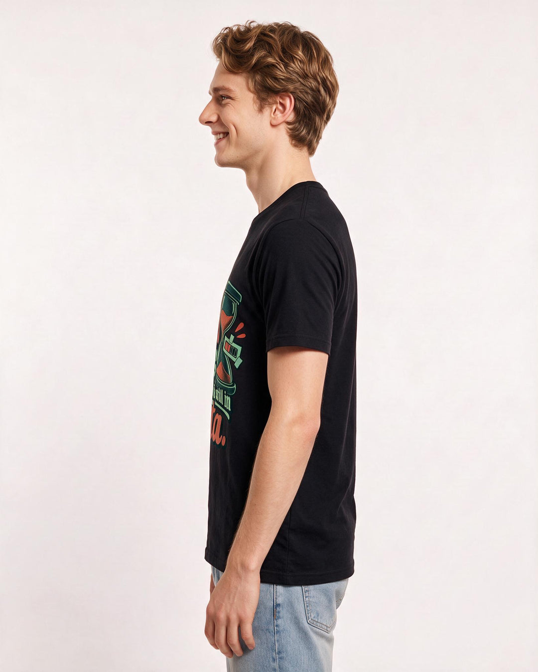 Christian Faith Black T-Shirt for Men – Everyday Expression Graphic Tee product image 2