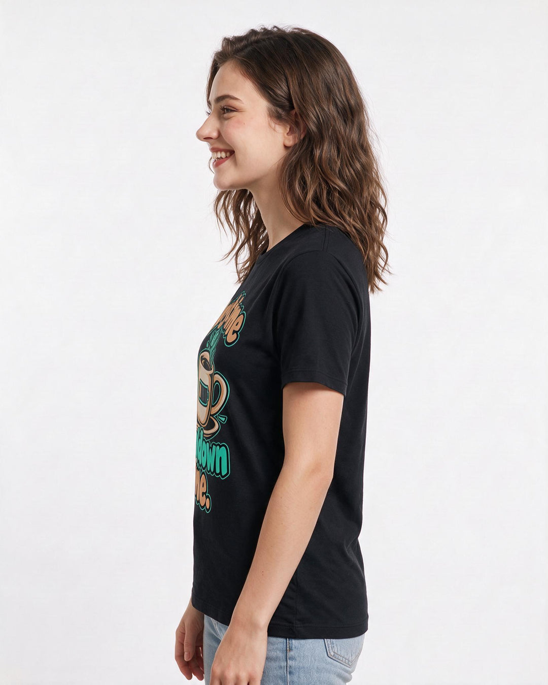 Gaming Black T-Shirt for Women – Game Night Graphic Tee product image 2