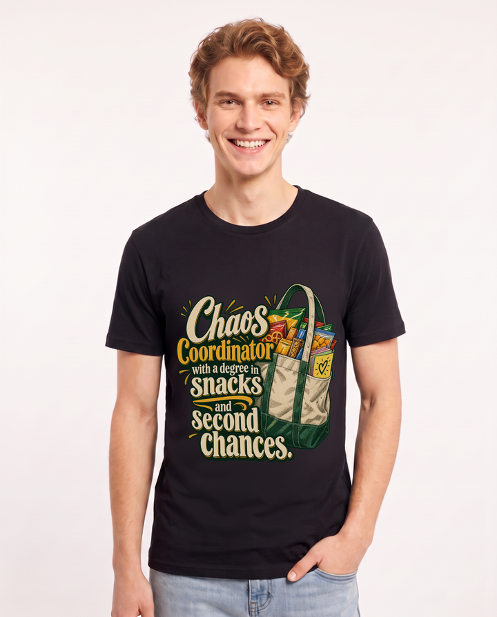 Teacher Black T-Shirt for Men – Everyday Expression Graphic Tee product image 3