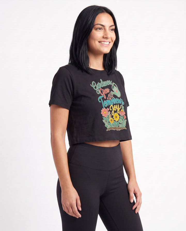 Gardeners Grow Tomorrow’s Joy Crop Top mockup 2