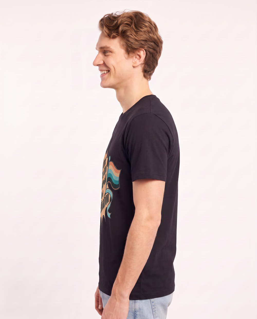 My true colors turn every sidewalk into a celebration - Men's Black T-Shirt product image 3
